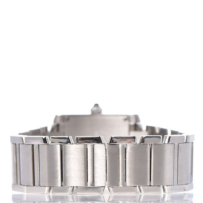 Cartier Stainless Steel 25mm Tank Francaise Quartz Watch 4 of 8