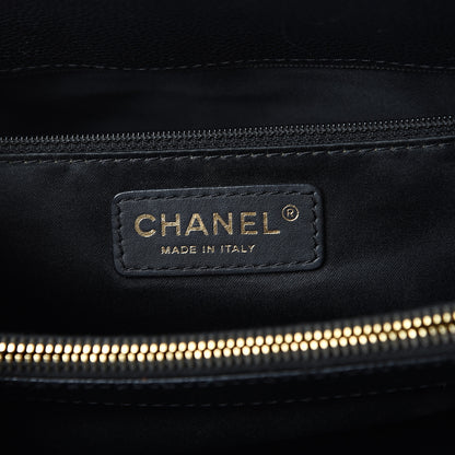 Chanel Caviar Quilted Grand Shopping Tote GST Black 5 of 13