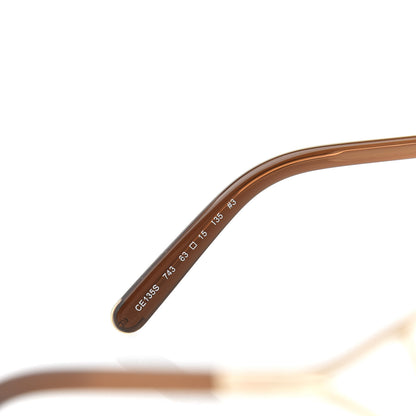 Chloe Jackson Oversized Square Sunglasses CE135S Gold 5 of 6
