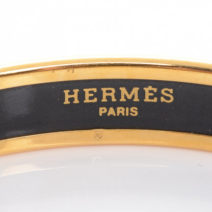 Hermes Enamel Narrow Printed Buckle Bracelet 3 of 5
