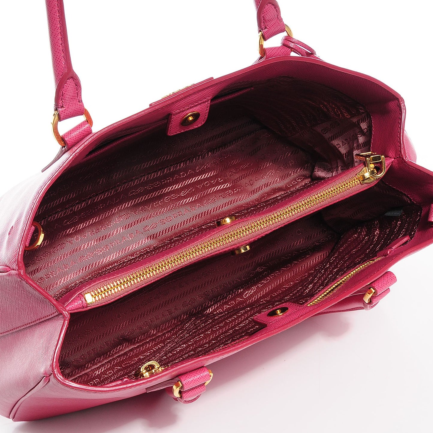 Saffiano Lux Medium Tote Bruyere