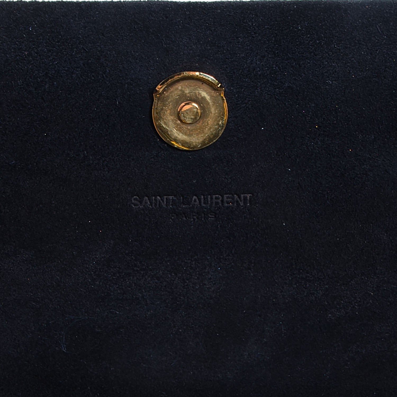 Saint Laurent Calfskin Small Classic Monogram Kate Tassel Satchel Silver 6 of 9