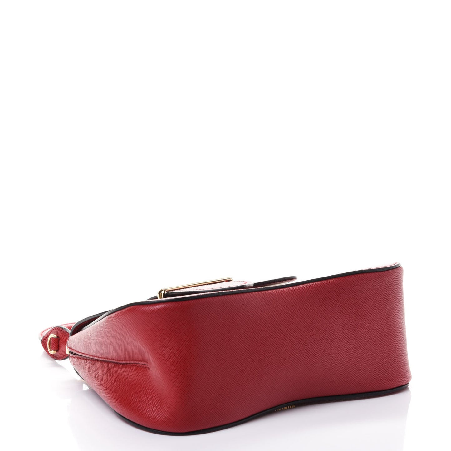 Saffiano Lux Large Sidonie Top Handle Bag Fuoco