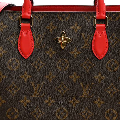 Louis Vuitton Monogram Flower Tote Coquelicot 9 of 11