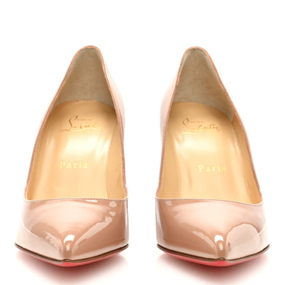 Christian Louboutin Patent Pigalle 85 Pumps 36.5 Nude 2 of 8