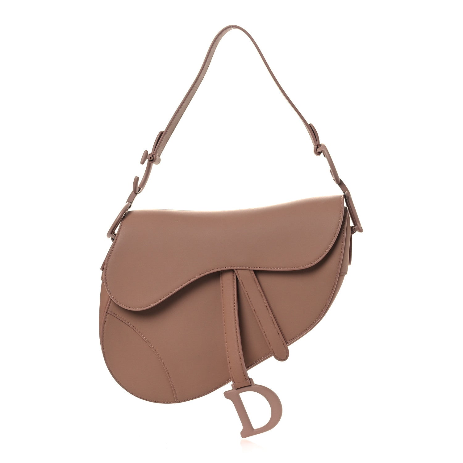 Christian Dior Ultra Matte Calfskin Saddle Bag Fard 1 of 13