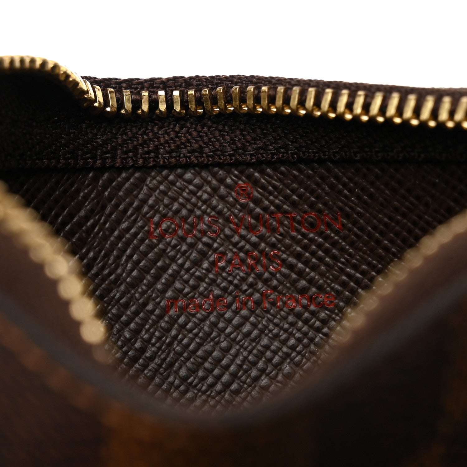 Louis Vuitton LOUIS VUITTON Damier Ebene Key Pouch 6 of 7
