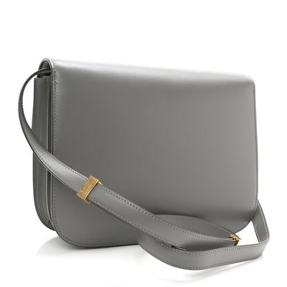 Celine Box Calfskin Medium Classic Box Flap Bag Zinc 3 of 10