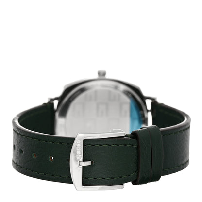 Gucci Stainless Steel Calfskin 35mm Grip Quartz Watch Green 3 of 5