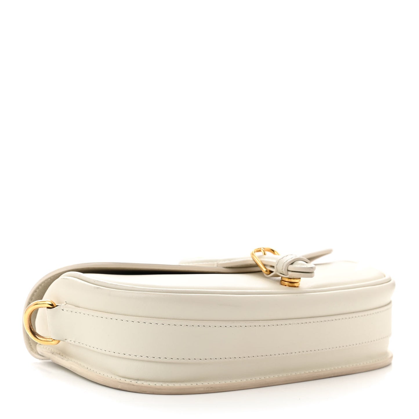 Box Calfskin East West Bobby Bag Latte