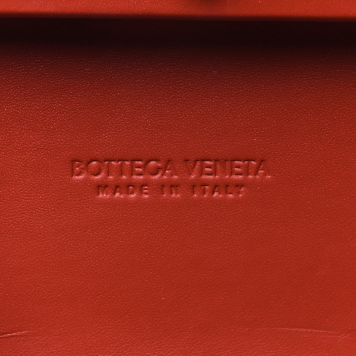 Paper Calfskin Intrecciato Knot Clutch Syrup