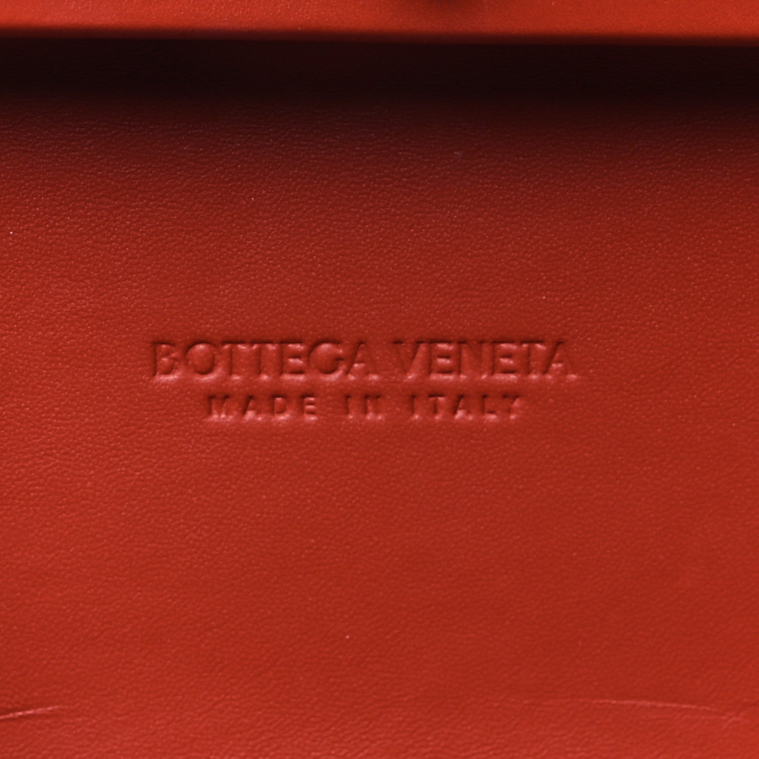 Bottega Veneta Paper Calfskin Intrecciato Knot Clutch Syrup 6 of 7
