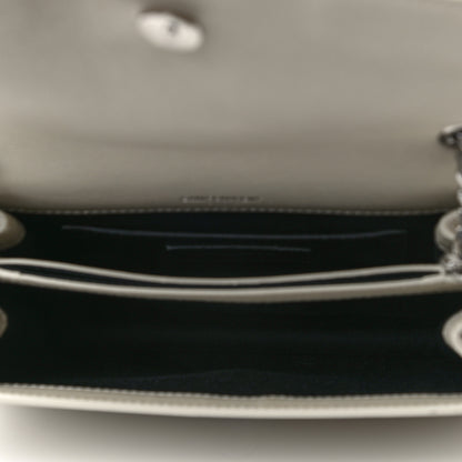 Saint Laurent Calfskin Small Monogram Sunset Crema Soft 5 of 22