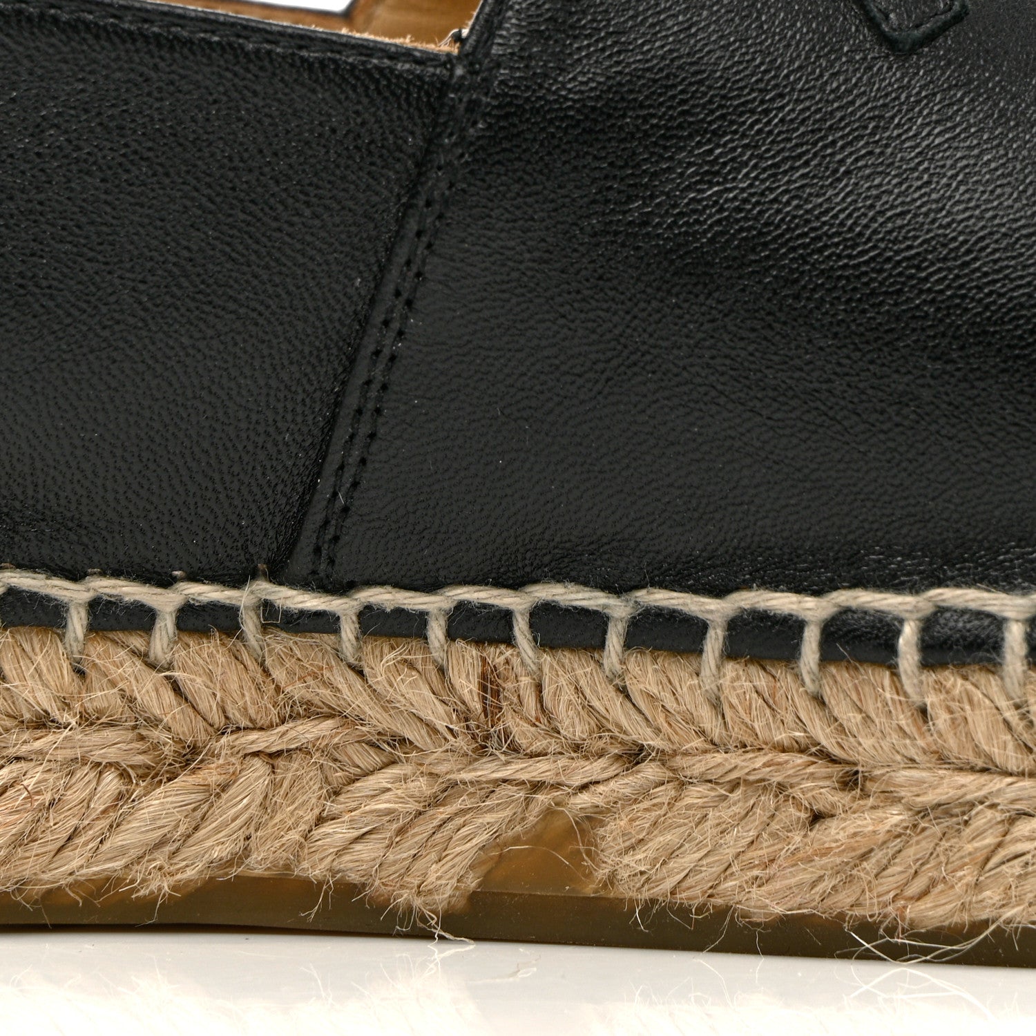 Chanel Lambskin CC Espadrilles 40 Black 14 of 16