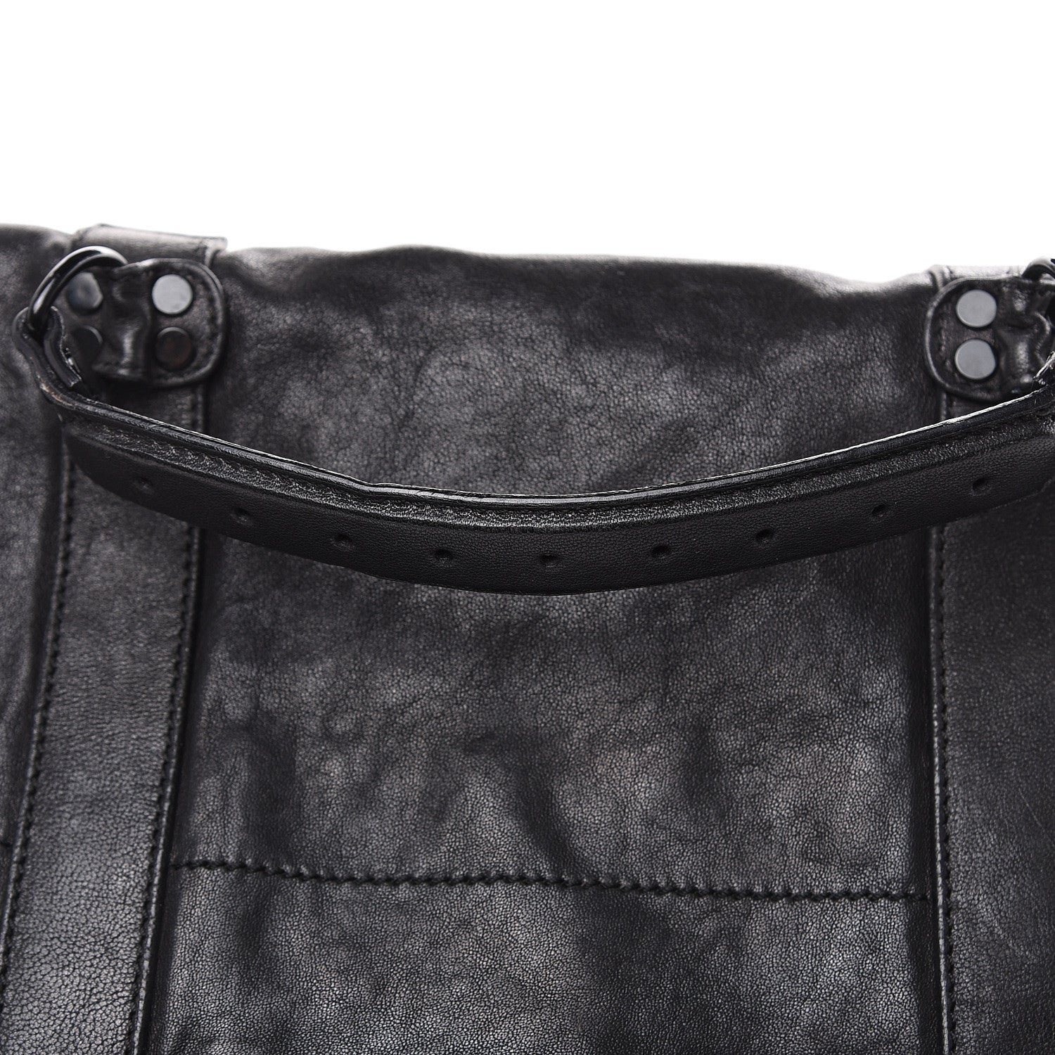 Proenza Schouler Lambskin PS1 Large Satchel Black 18 of 19