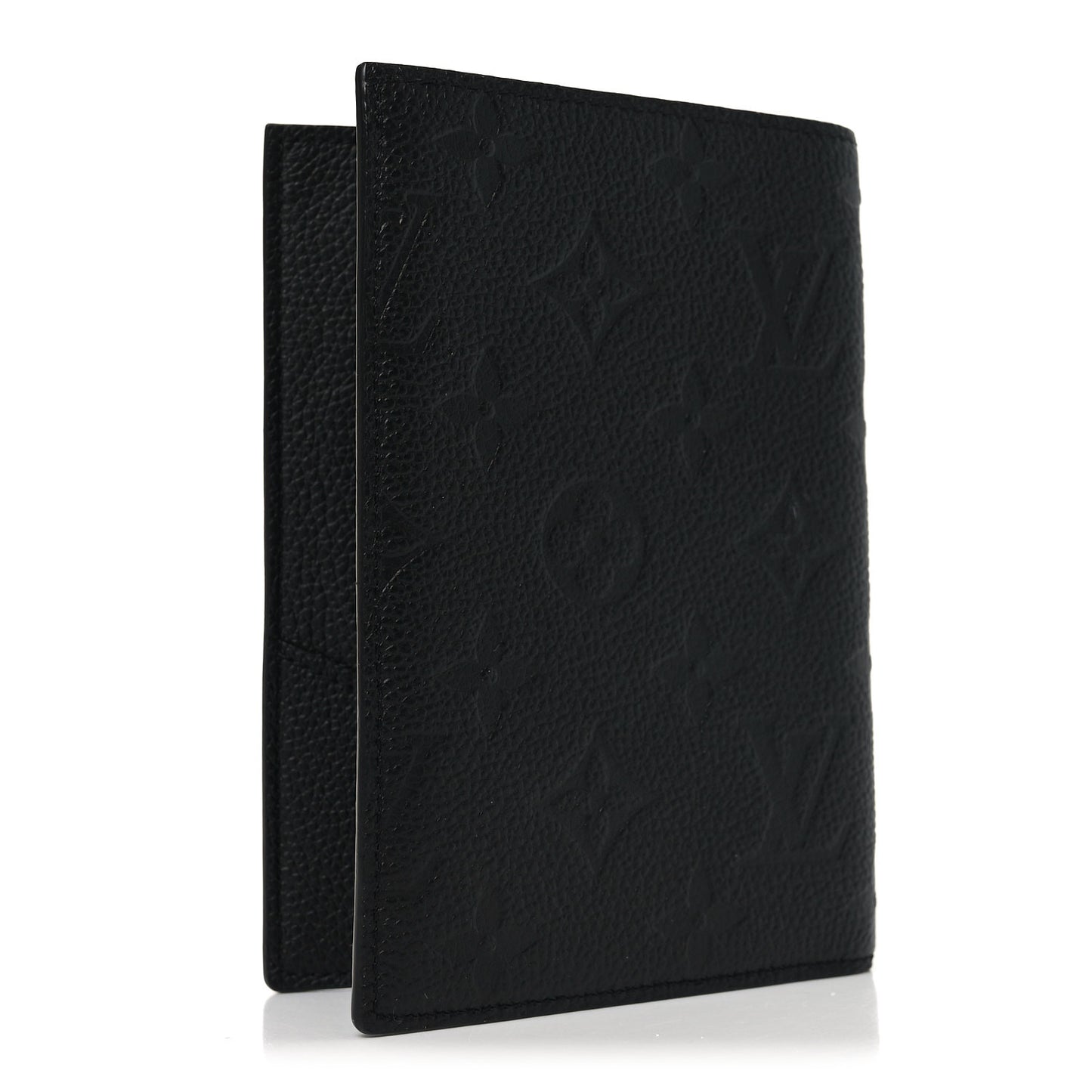 Empreinte Monogram Passport Cover Black