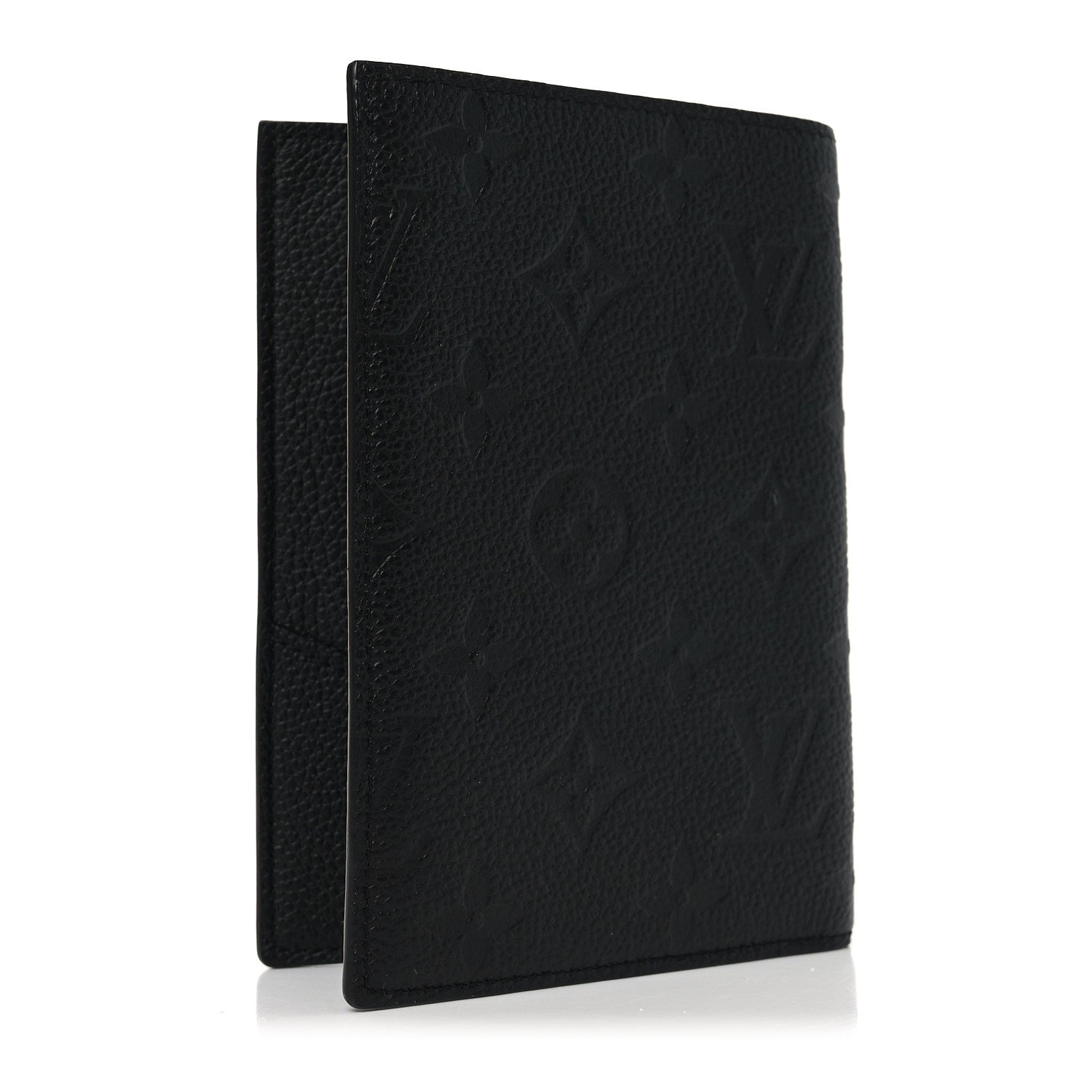 Louis Vuitton Empreinte Monogram Passport Cover Black 3 of 7