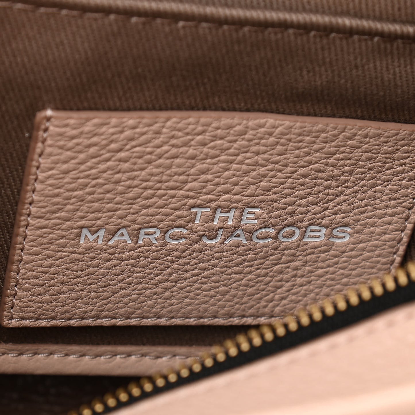 Grained Calfskin Small The Tote Bag Rose Dust