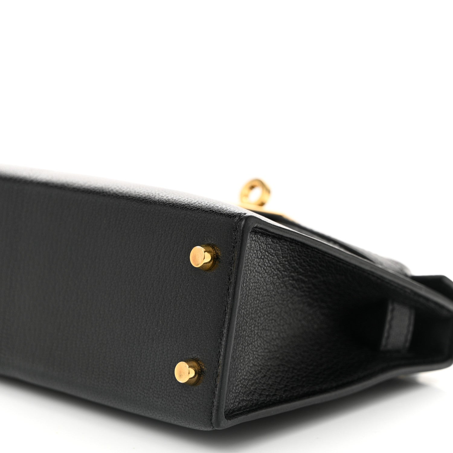 Hermes Chevre Chamkila Mini Kelly Sellier 20 Black 10 of 11