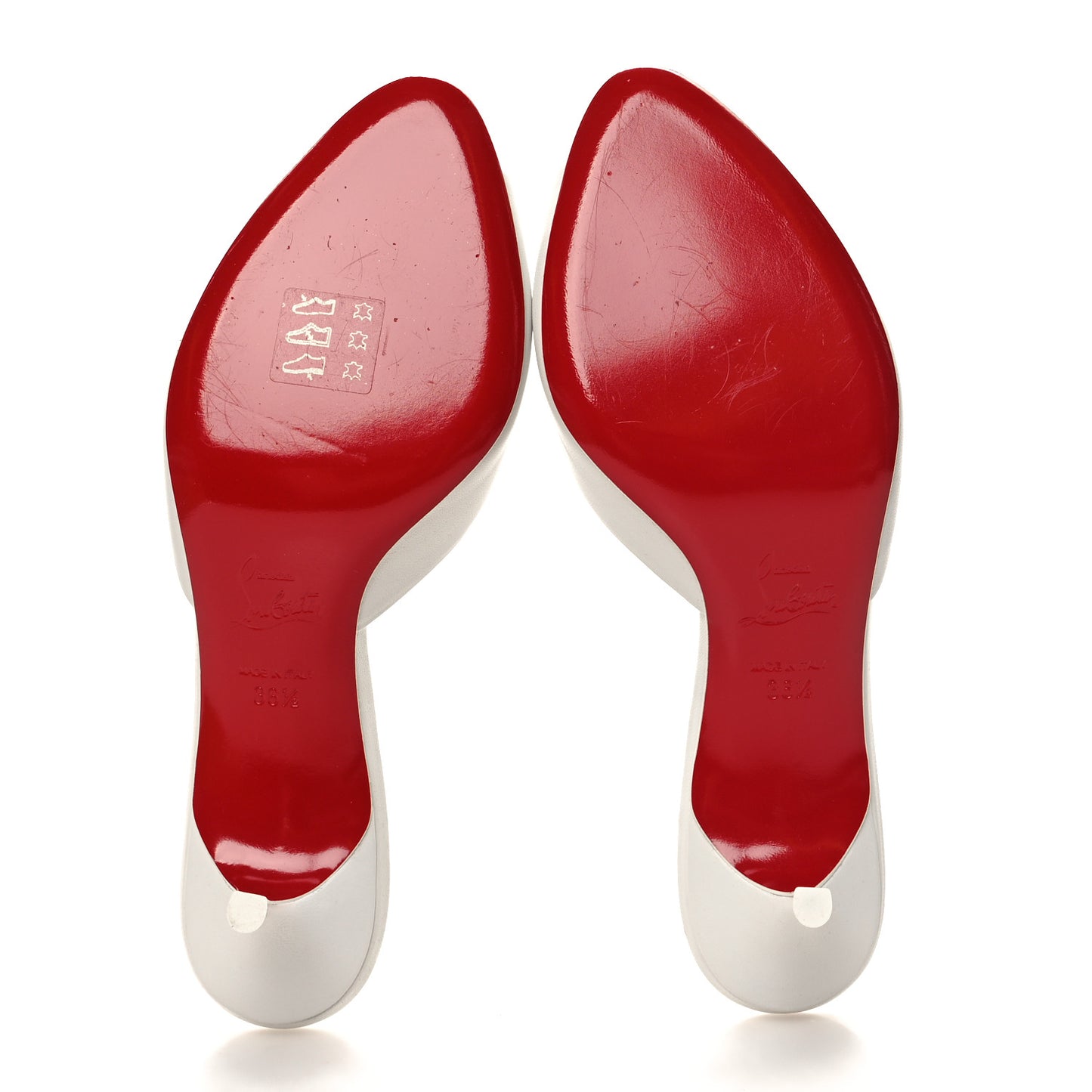 Nappa Me Dolly 55 Sandals 36.5 White
