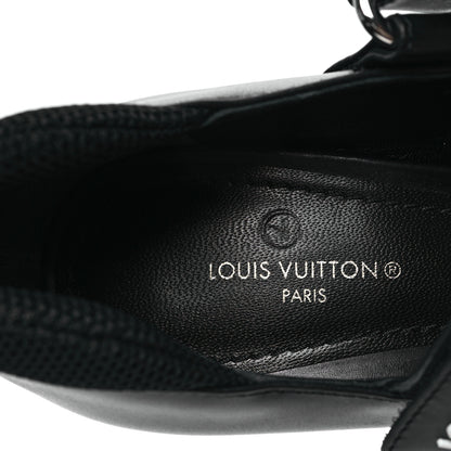 Louis Vuitton Calfskin Star Trail Ankle Pumps 36 Black 7 of 9