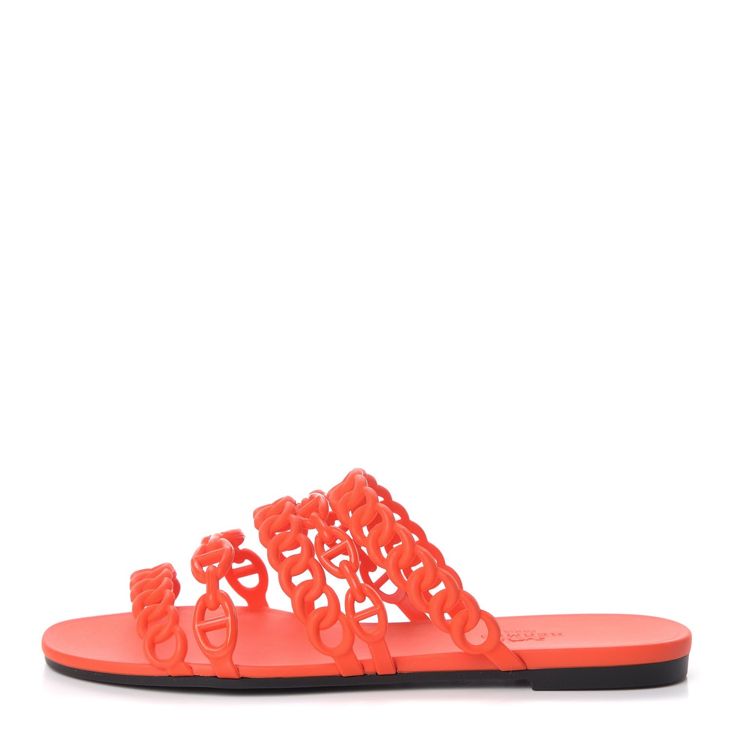 Hermes Chaine d'Ancre Nude Sandals 36 Pavot 1 of 8