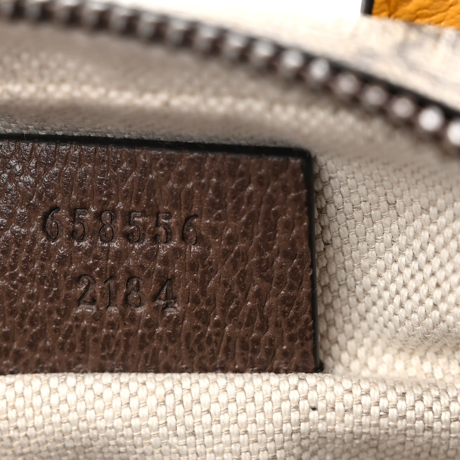 Gucci GG Supreme Monogram Mini Neo Vintage Double Zip Messenger Bag Beige New Acero Crop 8 of 12