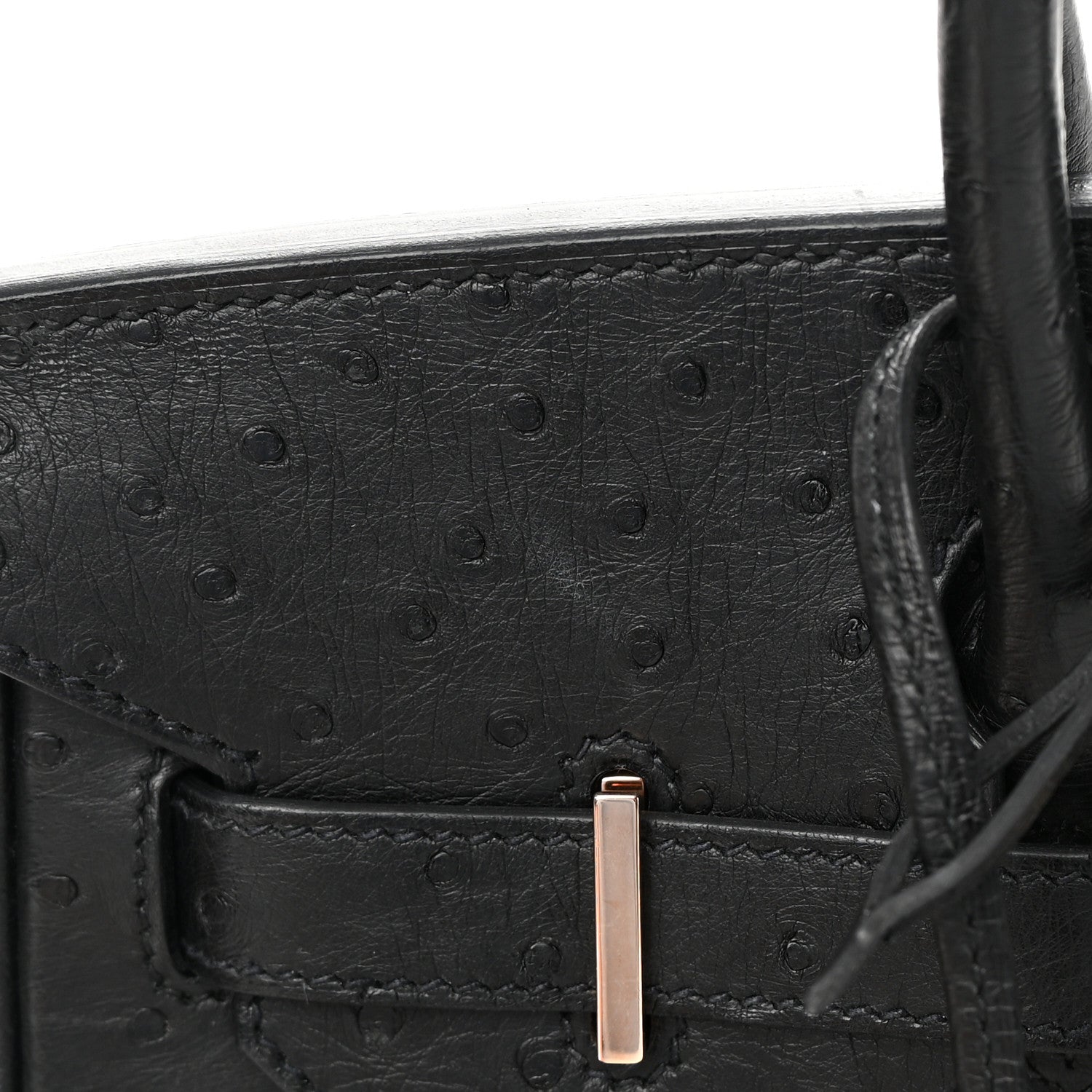 Hermes Ostrich Birkin 30 Black 13 of 16