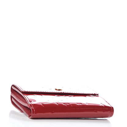 Louis Vuitton Vernis Elise Wallet Pomme D'Amour 4 of 7