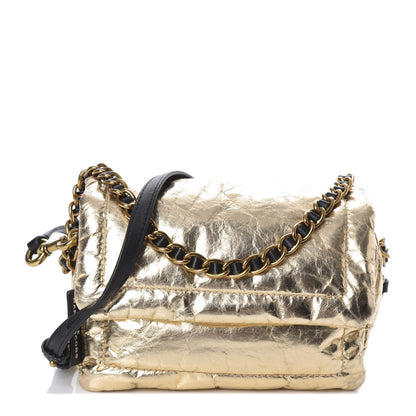 Marc Jacobs Metallic Lambskin The Pillow Bag Gold 1 of 10