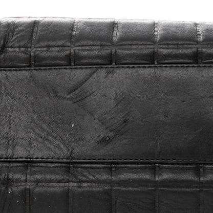 Chanel Lambskin Quilted Chocolate Bar Shoulder Bag Black 11 of 16