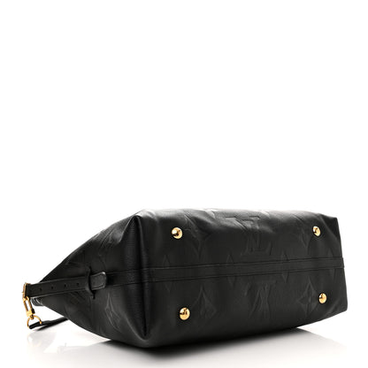 Louis Vuitton Empreinte Monogram Giant CarryAll MM Black 5 of 9