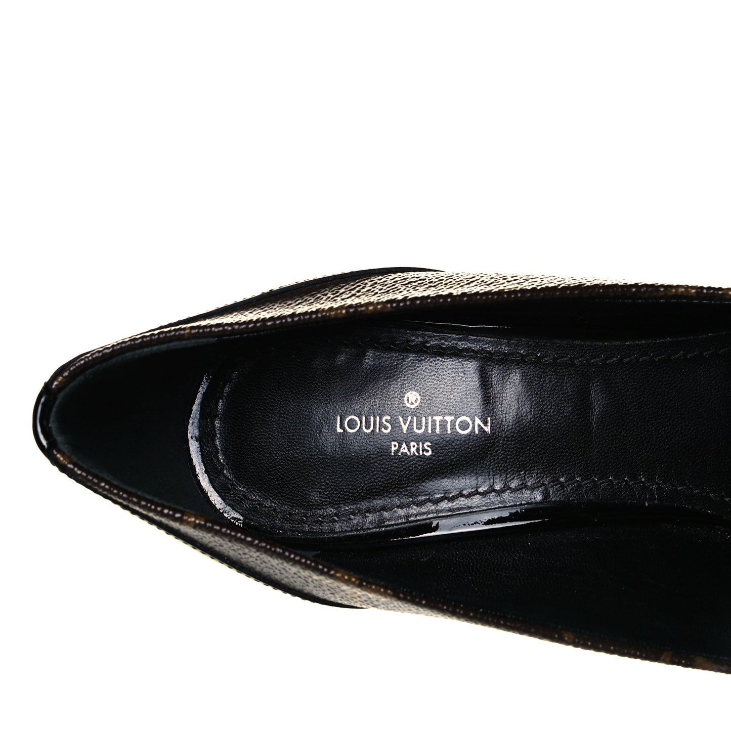 Monogram Cherie Pumps 36 Black