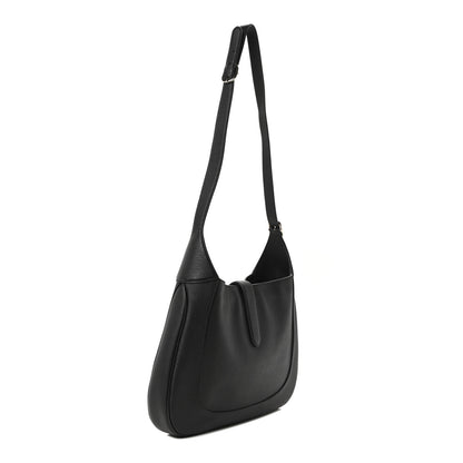 Gucci Pebbled Calfskin Large Jackie 1961 Hobo Black 3 of 10