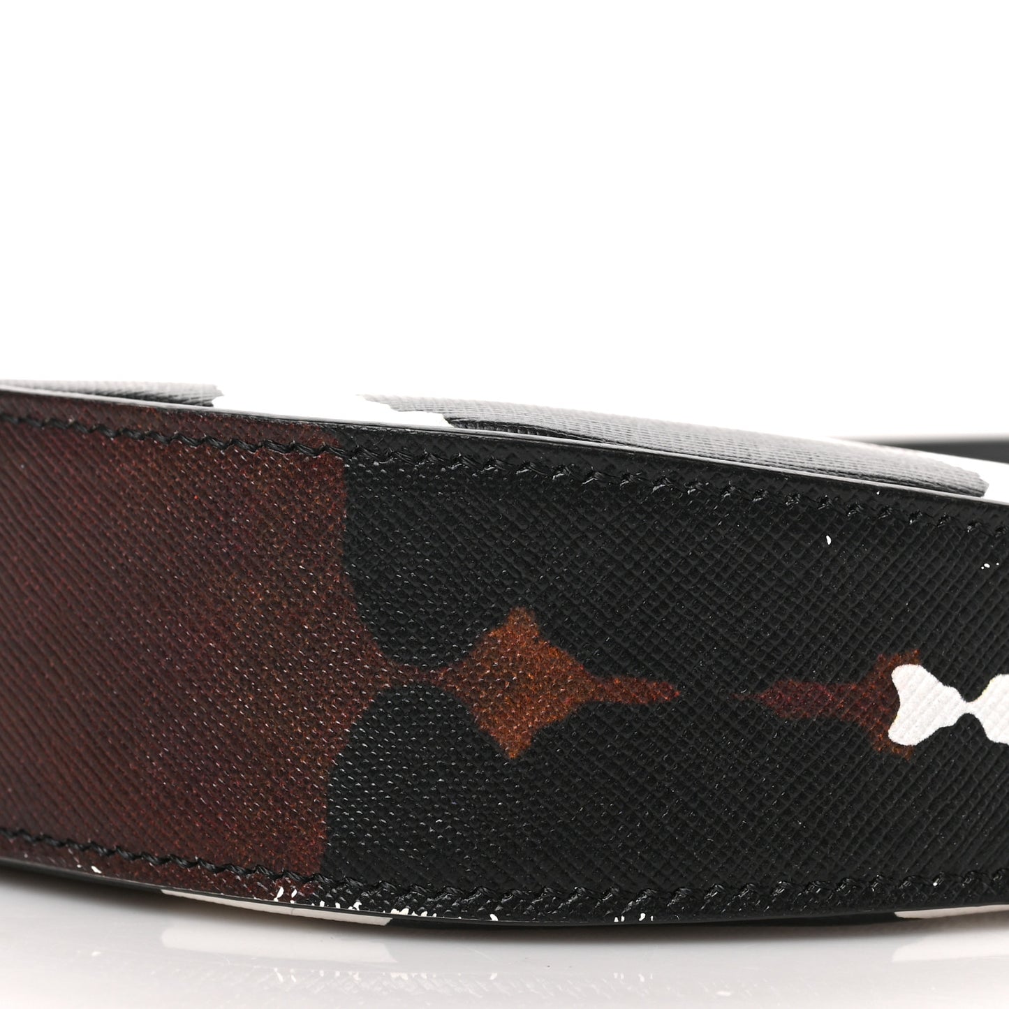 Calfskin Camouflage Mini Olympia Shoulder Bag Black