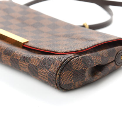 Louis Vuitton Damier Ebene Favorite MM 7 of 11