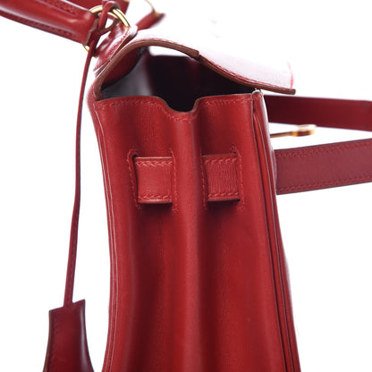 Hermes Box Kelly Retourne 28 Rouge Vif 16 of 41