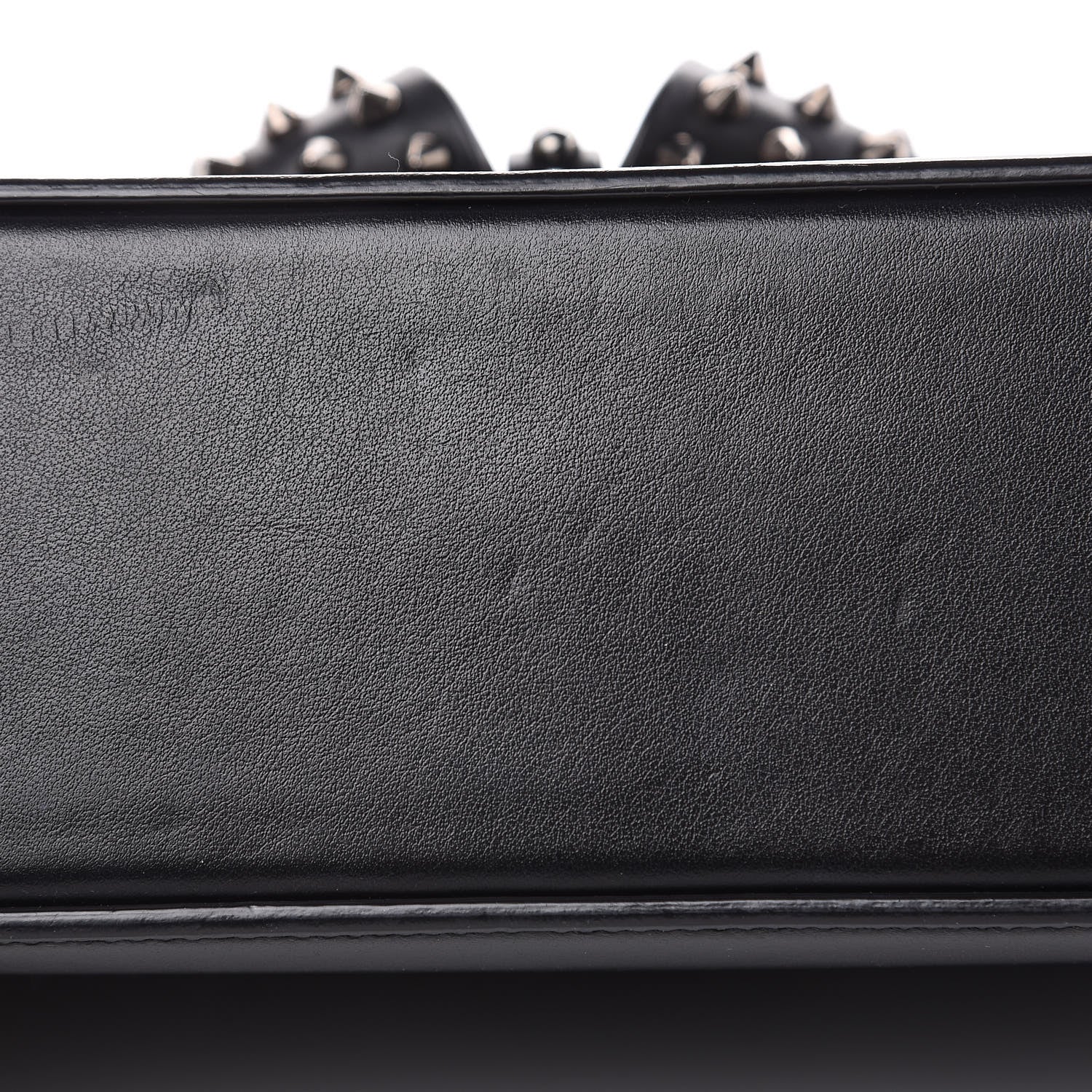 Christian Louboutin Calfskin Small Sweety Charity NV Shoulder Bag Black 14 of 16