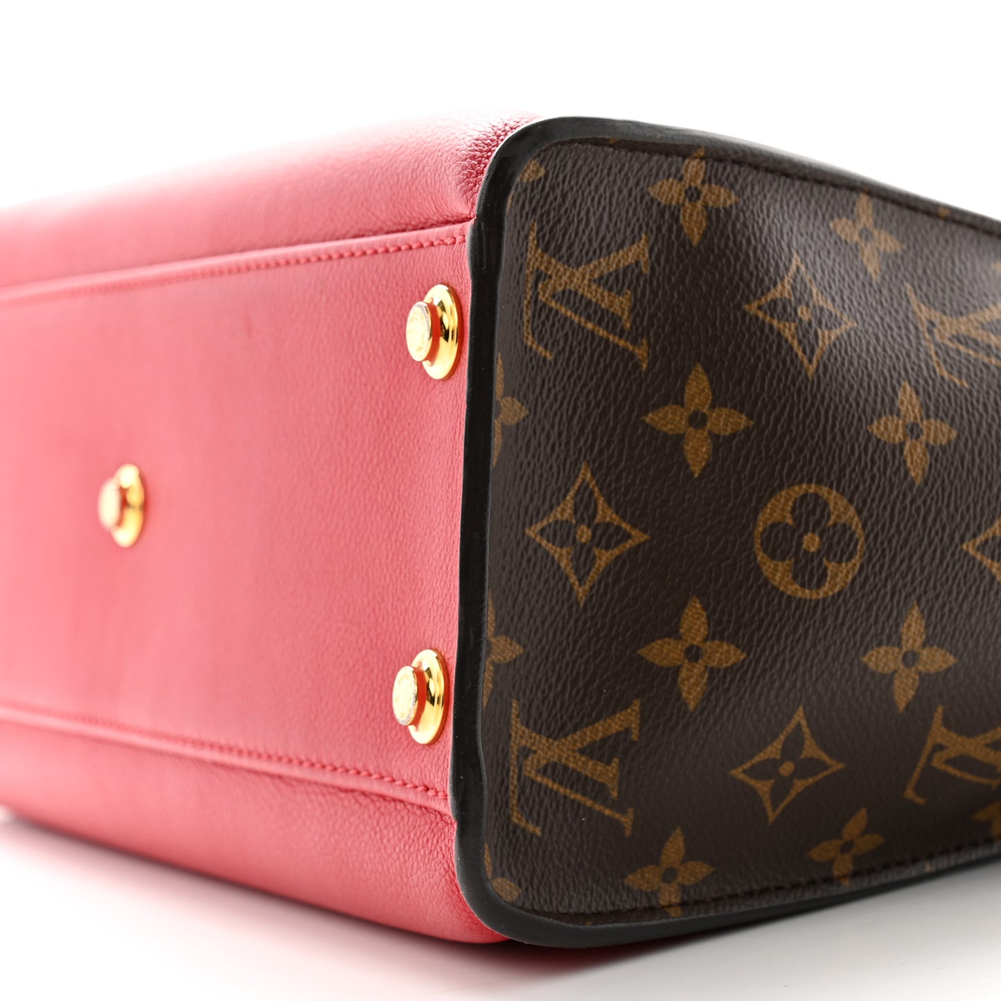 Calfskin Monogram On My Side Pirate Red