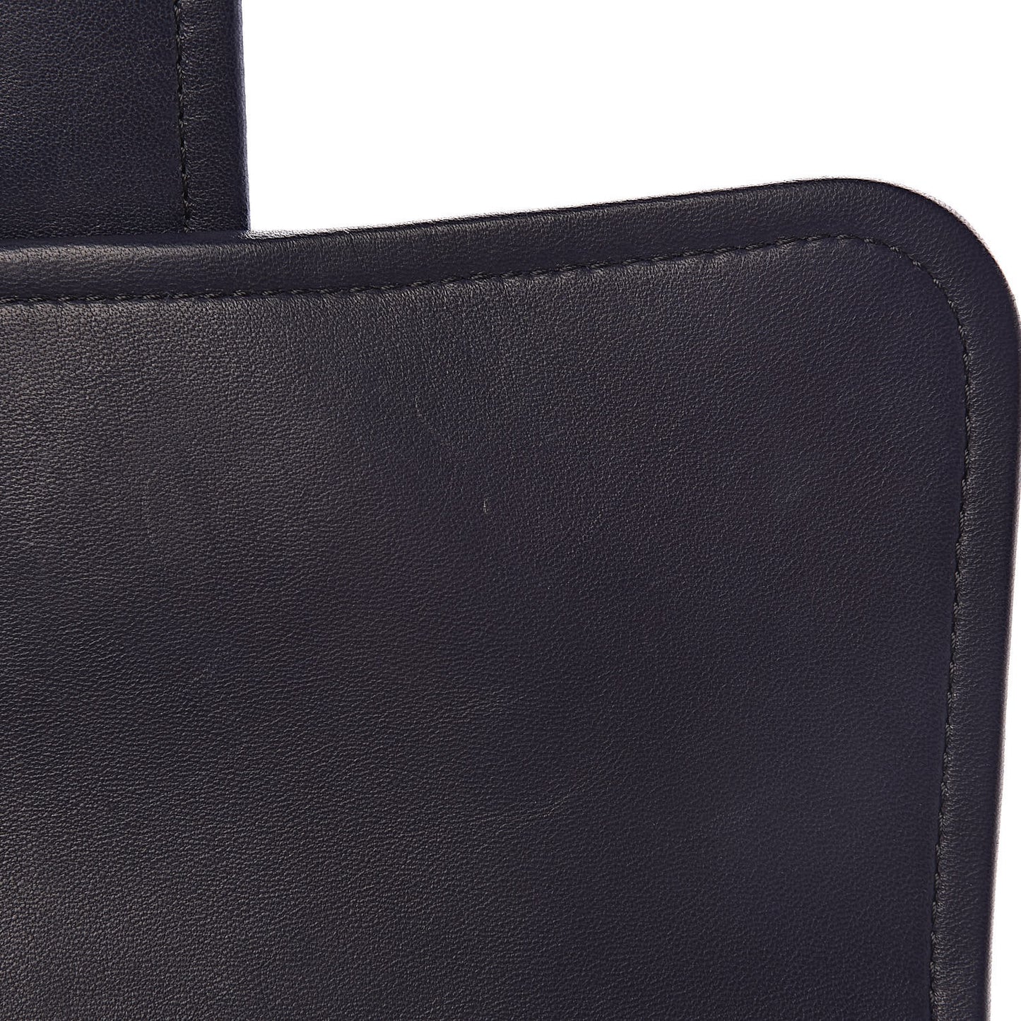 Lambskin Quilted Elementary Chic Flap Navy