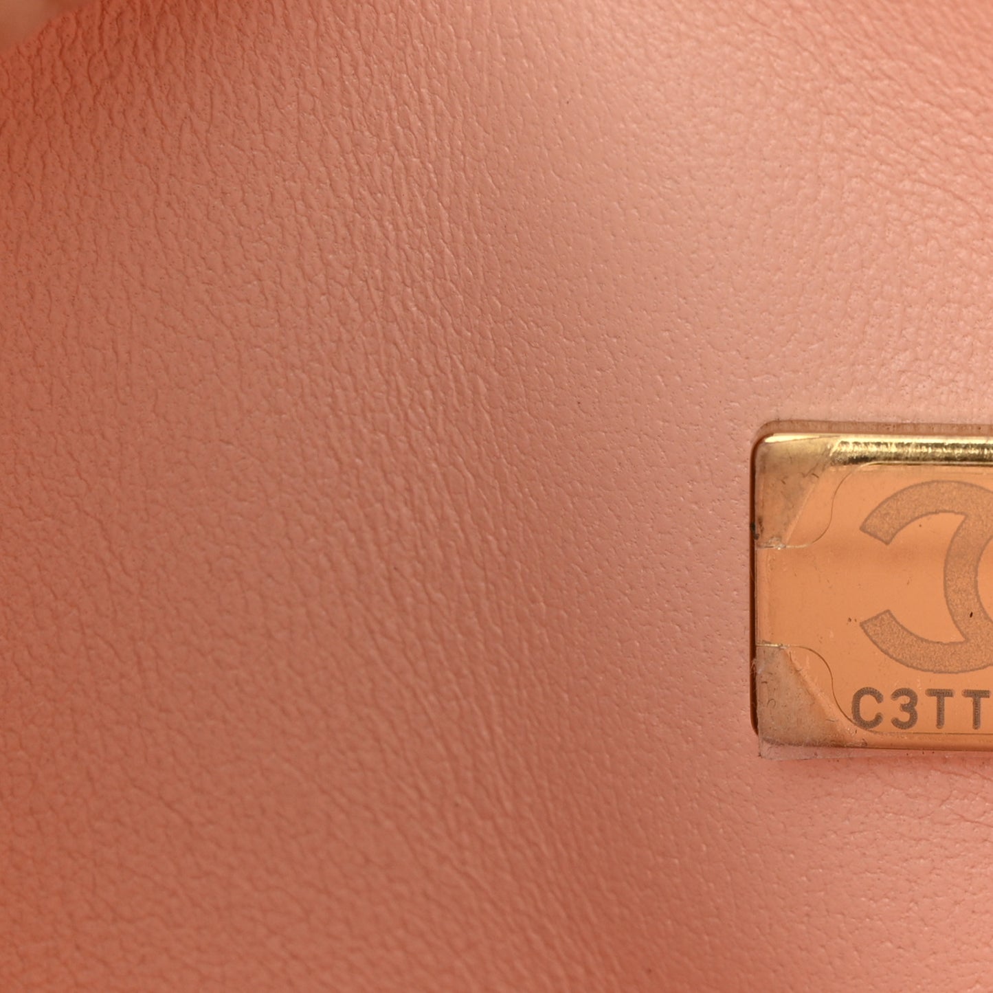 Lambskin Quilted Small Double Flap Light Orange