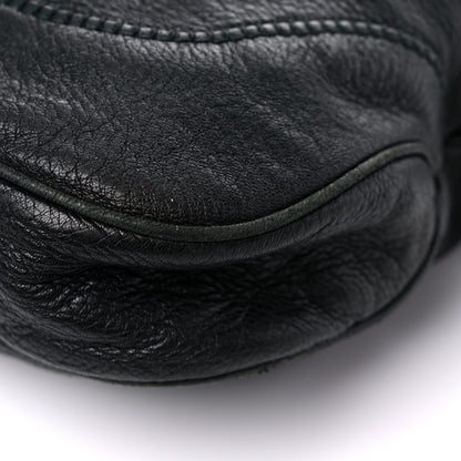 Gucci Calfskin Large New Jackie Shoulder Bag Black 11 of 16