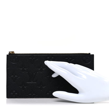 Louis Vuitton Empreinte Felicie Chain Wallet Zippered Insert Black 2 of 6