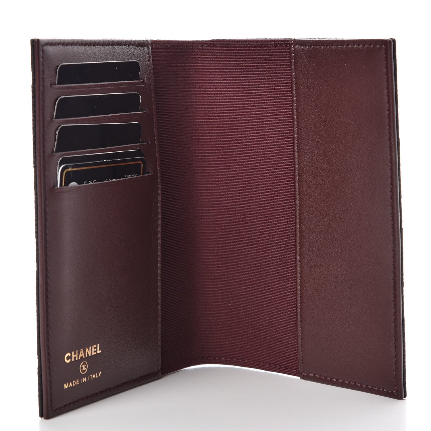 Chanel Caviar Quilted Passport Holder Black 5 of 10