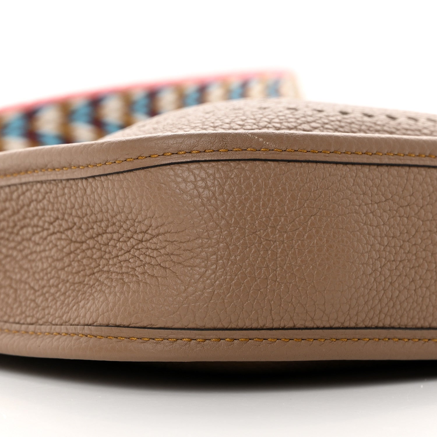 Hermes Taurillon Maurice Zigzag Evelyne TPM Beige Weimar 9 of 11
