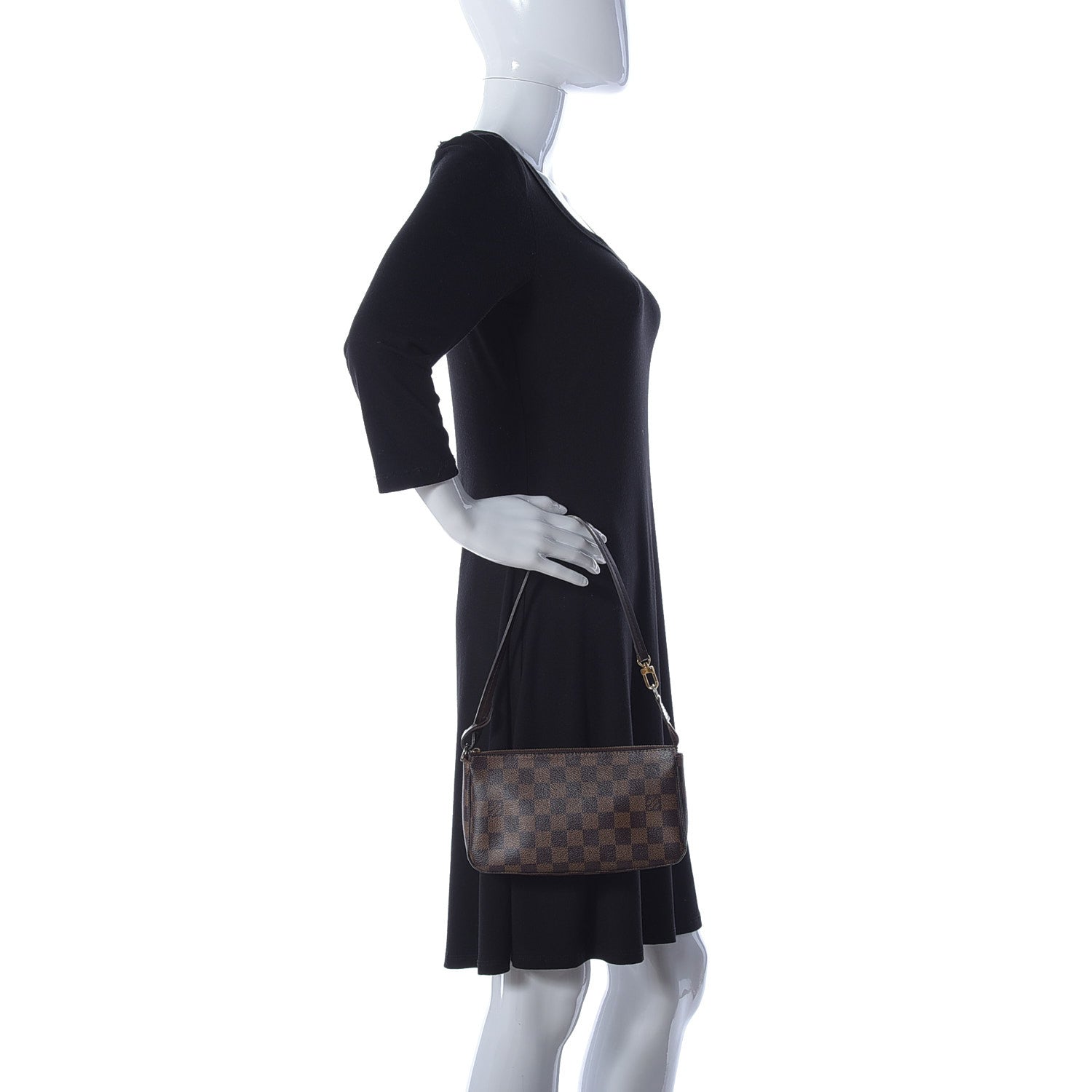 Louis Vuitton Damier Ebene Pochette Accessories NM 2 of 23