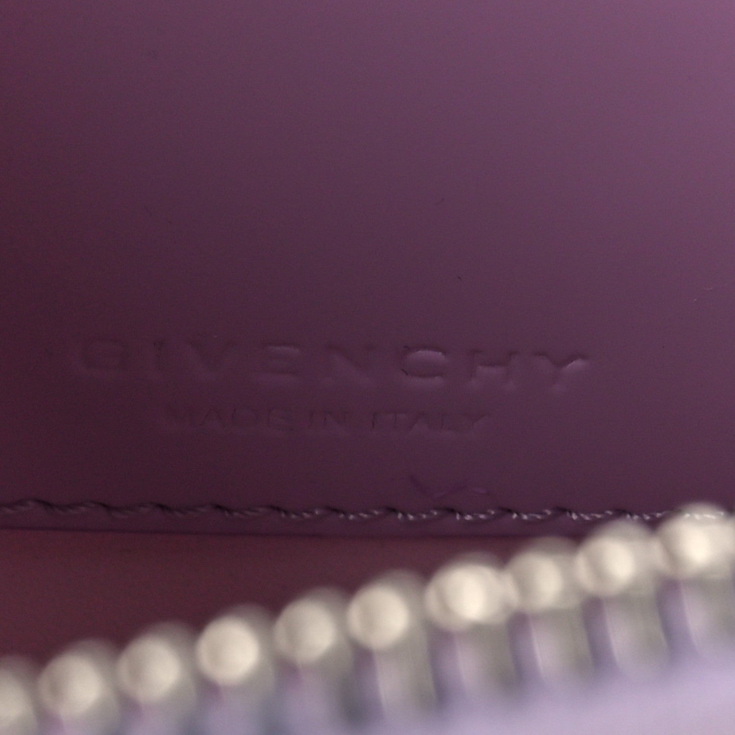 Givenchy Patent XS Lock Antigona Shoulder Bag Lilac 5 of 7