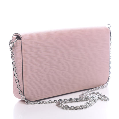 Louis Vuitton Epi Pochette Felicie Rose Ballerine 4 of 11