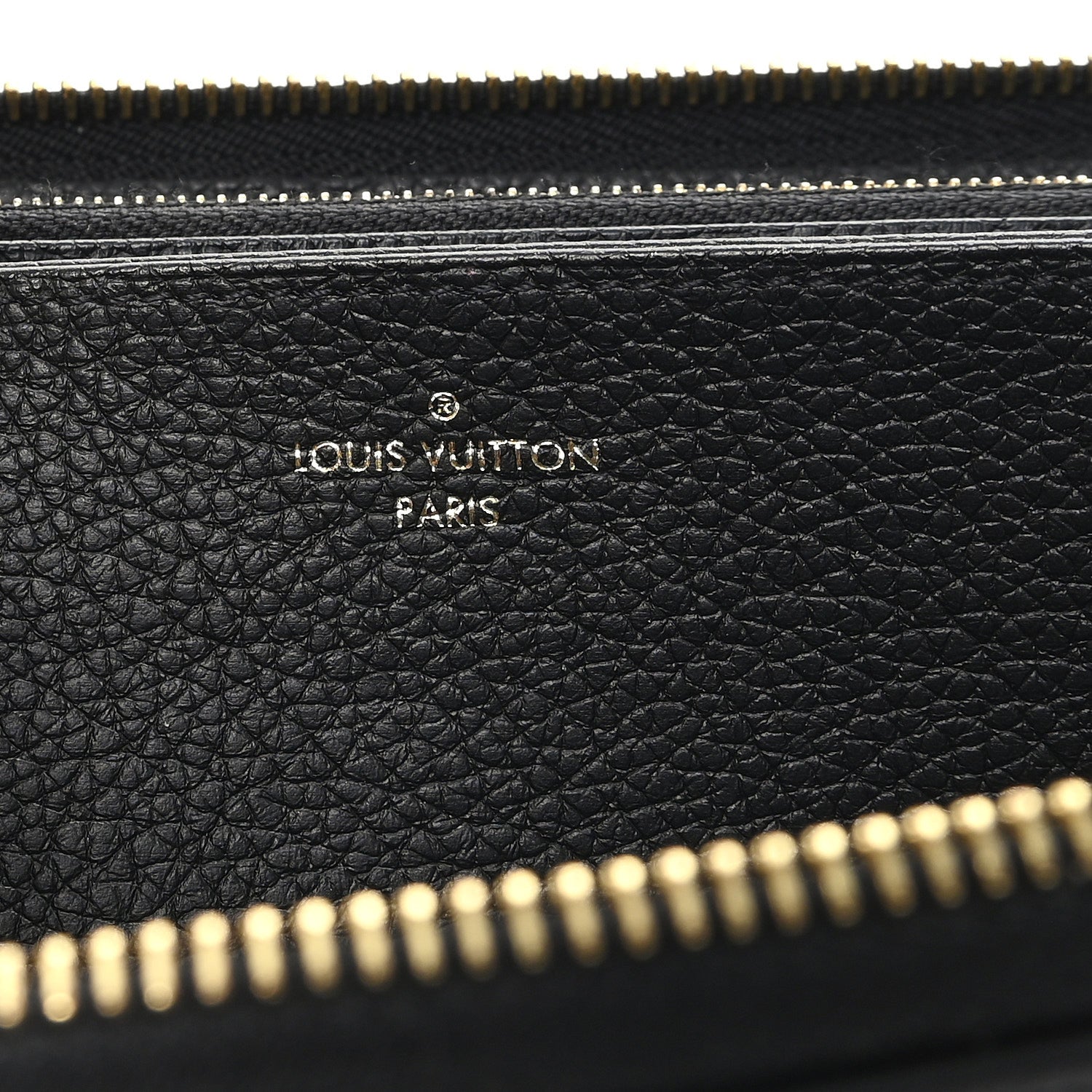 Louis Vuitton Empreinte Zippy Wallet Black 6 of 6