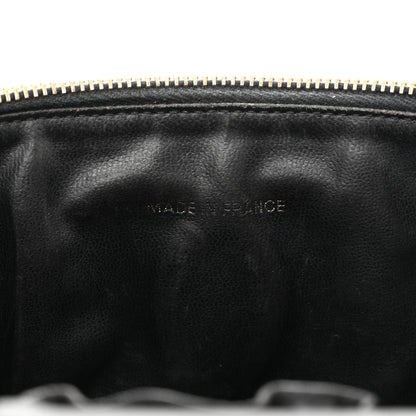 Chanel Caviar Vanity Cosmetic Case Black 6 of 8